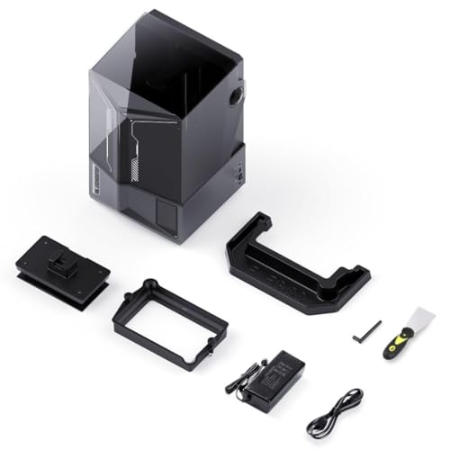 ELEGOO Saturn 4 Ultra 16K Resin 3D Printer with 10" 16K Mono LCD and Flip-up Lid, Smart Tank Heating at 30 ｰC, 150mm/h High Speed Printing