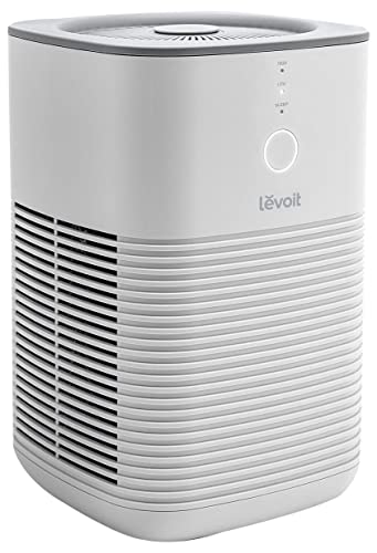 LEVOIT Air Purifiers for Home Bedroom, HEPA Sleep Mode, AHAM VERIFIDE, Smart WiFi for Home Large Room, Quiet Cleaner for Pet Hair, Allergies, Dust