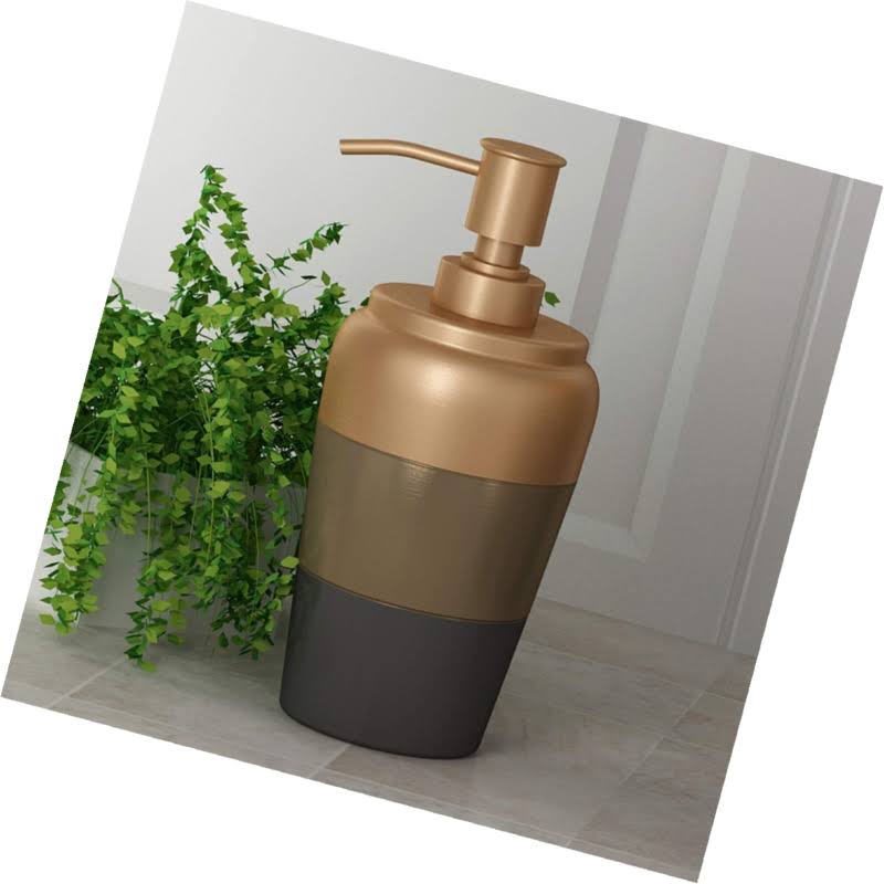NuSteel CA322-7PC-SET Horizon 3 Tone Copper Bath Accessories Set - Set of 7