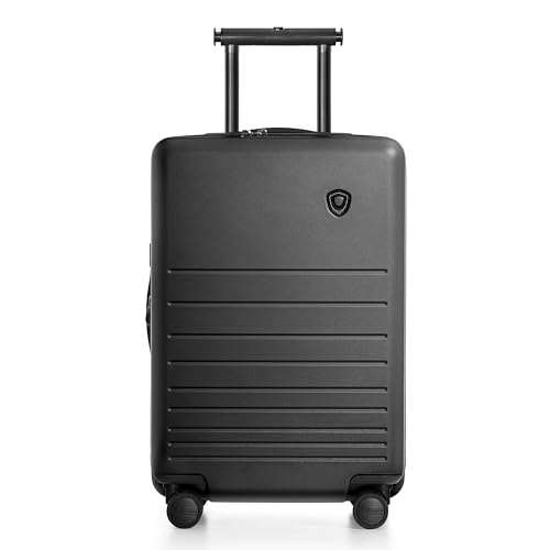 Traveler's Choice Markham Hardside Expandable Luggage with Double Spinner Wheels, Carry-On 21-Inch Suitcase, Green