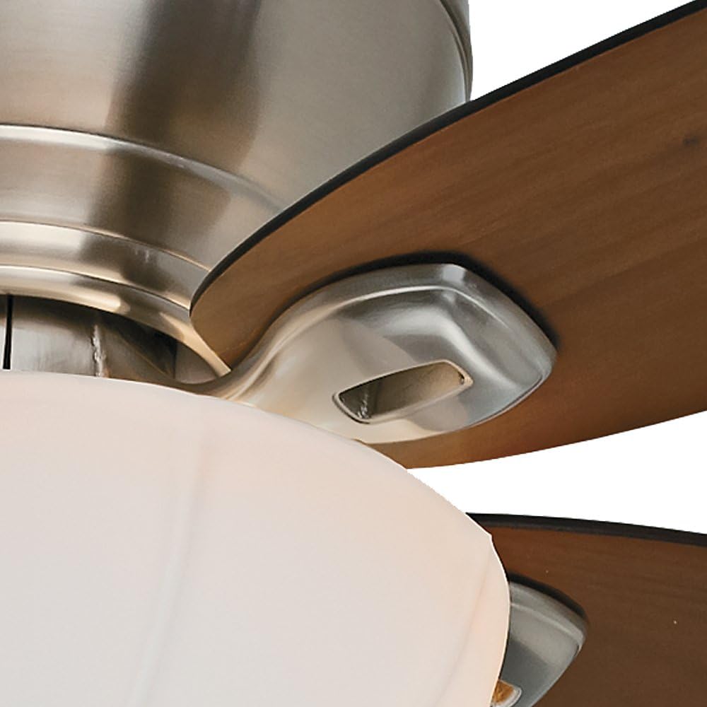 Casablanca Durant Indoor Low Profile Ceiling Fan with Light and Pull Chain Control