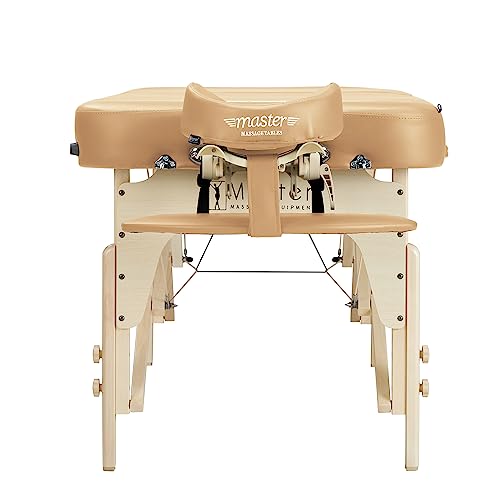 Master Massage 30" Full Size Phoenix Therma Top Portable Massage Table Package (Built in Heating Pads)- Esthetician Bed- Folding Foldable Beauty