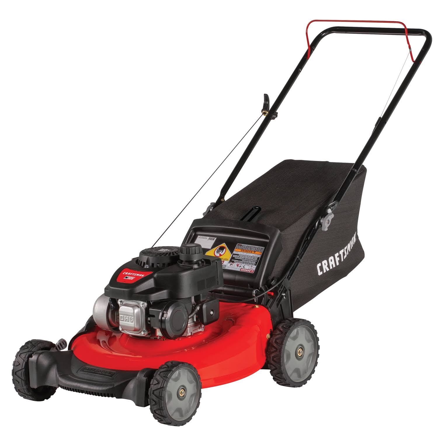 Craftsman M105 140cc 21-Inch 3-in-1 GAS Powered Push Lawn Mower with Bagger