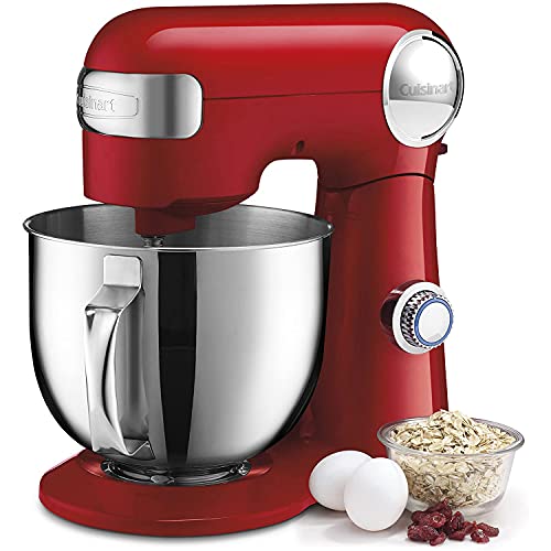 Cuisinart SMD-50BC Precision Pro 5.5-Quart Digital Stand Mixer With 12-Speeds, 3 Preprogrammed Food Prep Settings, Mixing Bowl, Whisk