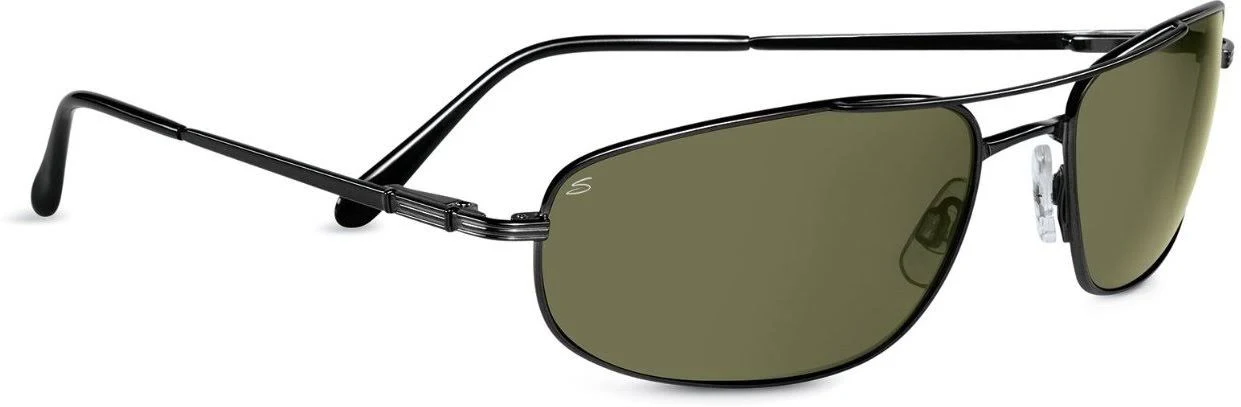 Serengeti Velocity Sunglasses (Shiny Gunmetal 555nm Polarized)