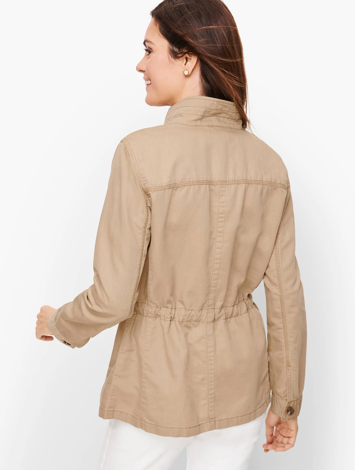 Petite - Classic Casual Jacket - Sagebrush - Xxs Talbots