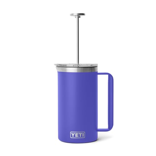 YETI Rambler French Press Coffee Maker, with GroundsControl Filter