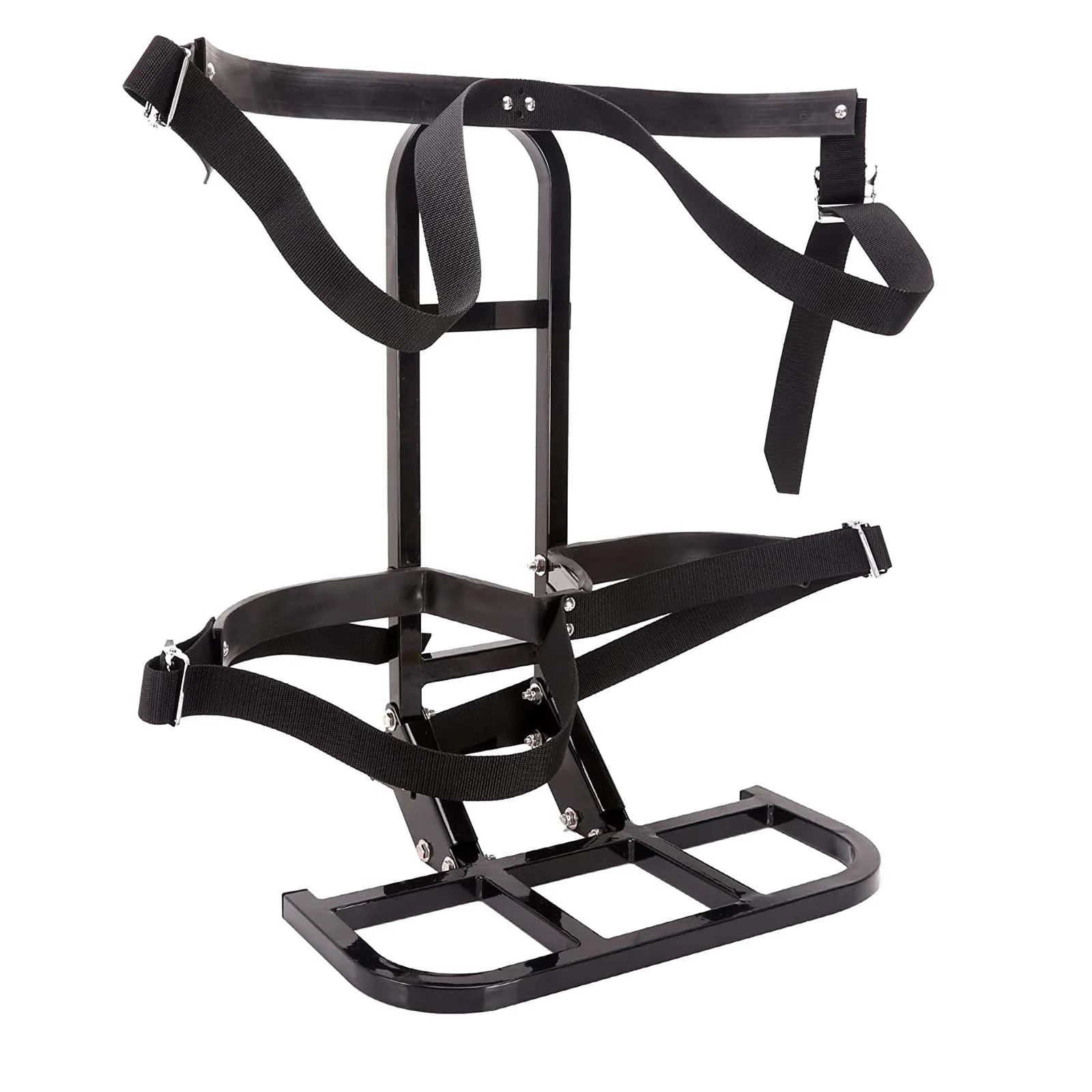10L0L Golf Cart Bag Rack Holder for Yamaha EZGO TXT RXV Club Car DS Precedent Rear Seat - Curated Treasures Market