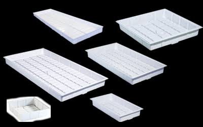 Botanicare ID White 4 ft x 8 ft Grow Tray