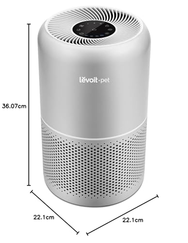 LEVOIT Air Purifiers for Home Bedroom, HEPA Sleep Mode, AHAM VERIFIDE, Smart WiFi for Home Large Room, Quiet Cleaner for Pet Hair, Allergies, Dust