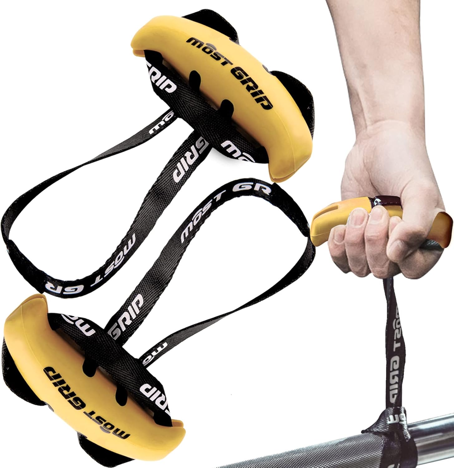 eurovicky Ergonomic Pull up Handles Resistance Band Handles Cable Attachments for Gym Cable Machine Handles