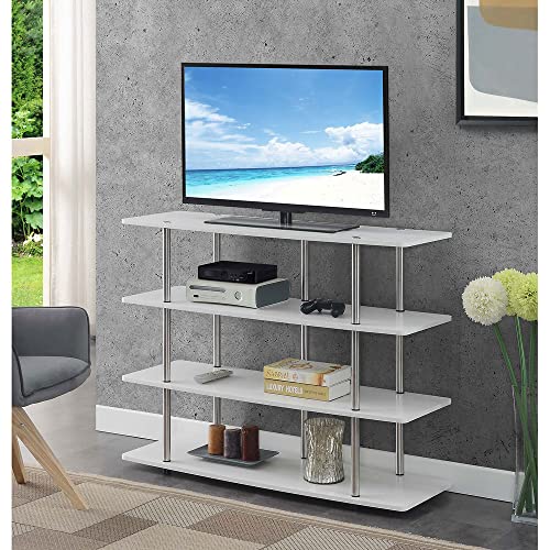 Convenience Concepts 131372ES XL Highboy 4-Tier TV Stand, Espresso