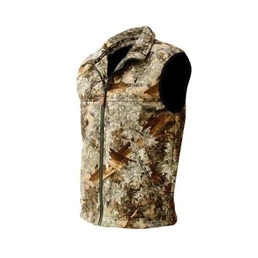 King&s Camo Men&s Hunter Series Camo Vest - King&s Mountain Shadow M