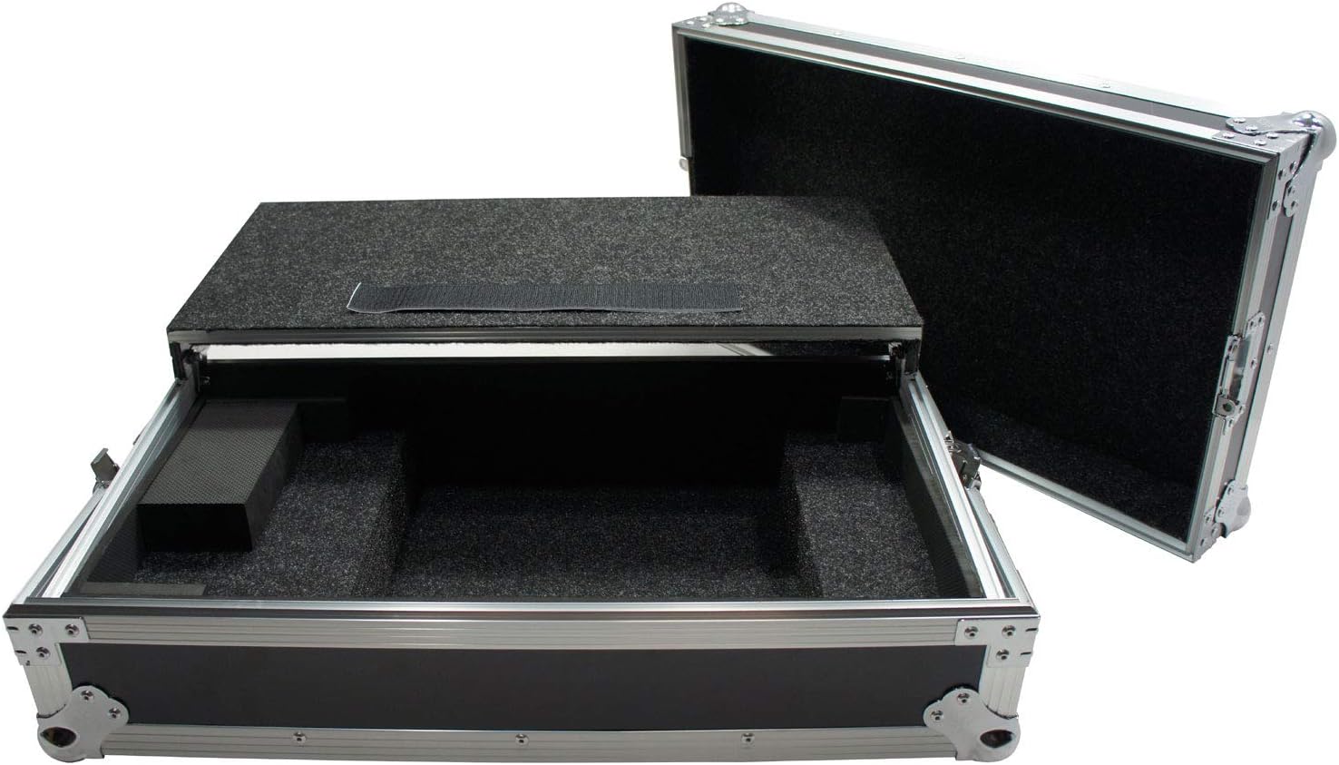 Harmony HCDDJSBLT Flight Glide Laptop Stand Road DJ Case Compatible with Pioneer DDJ-SB3 (case only)