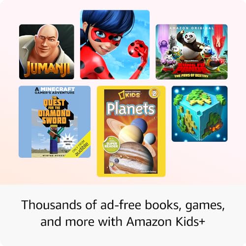Amazon Fire HD 10 Kids Pro tablet- 2023, ages 6-12 | Bright 10.1" HD screen | Slim case for older kids, ad-free content, parental controls