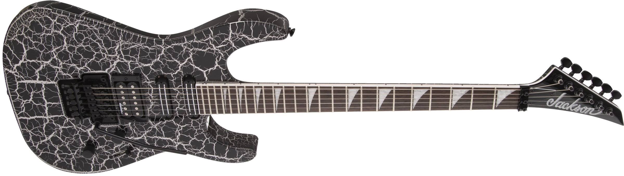 Jackson x Series Soloist SL3X DX Crackle Electric Guitar Silver