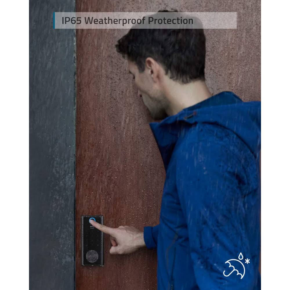 Eufy Security Smart Lock Touch, Fingerprint Scanner, Keyless Entry Door Lock, Bluetooth Electronic Deadbolt, Touchscreen Keypad,