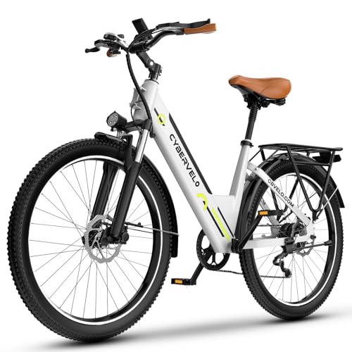 26“ Electric Bike for Adult,1000W Peak, up 80 Miles Removable Battery Ebike,Adult Electric Bicycles for All Terrain,Men Women E Bike, 7-Speed