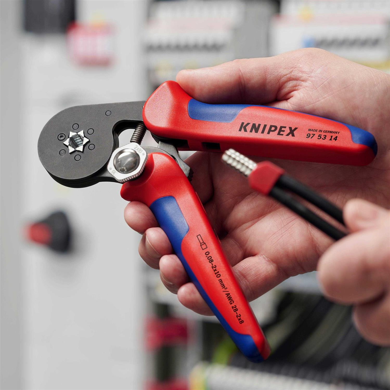 97 53 14 Knipex Self-Adjusting Crimping Pliers - Shop Hardware Tools Online Store