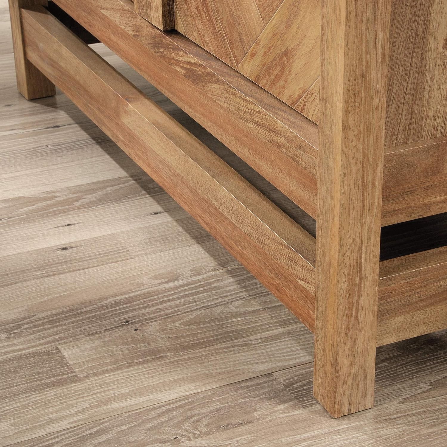 Sauder Cannery Bridge Storage Cabinet, Sindoori Mango finish