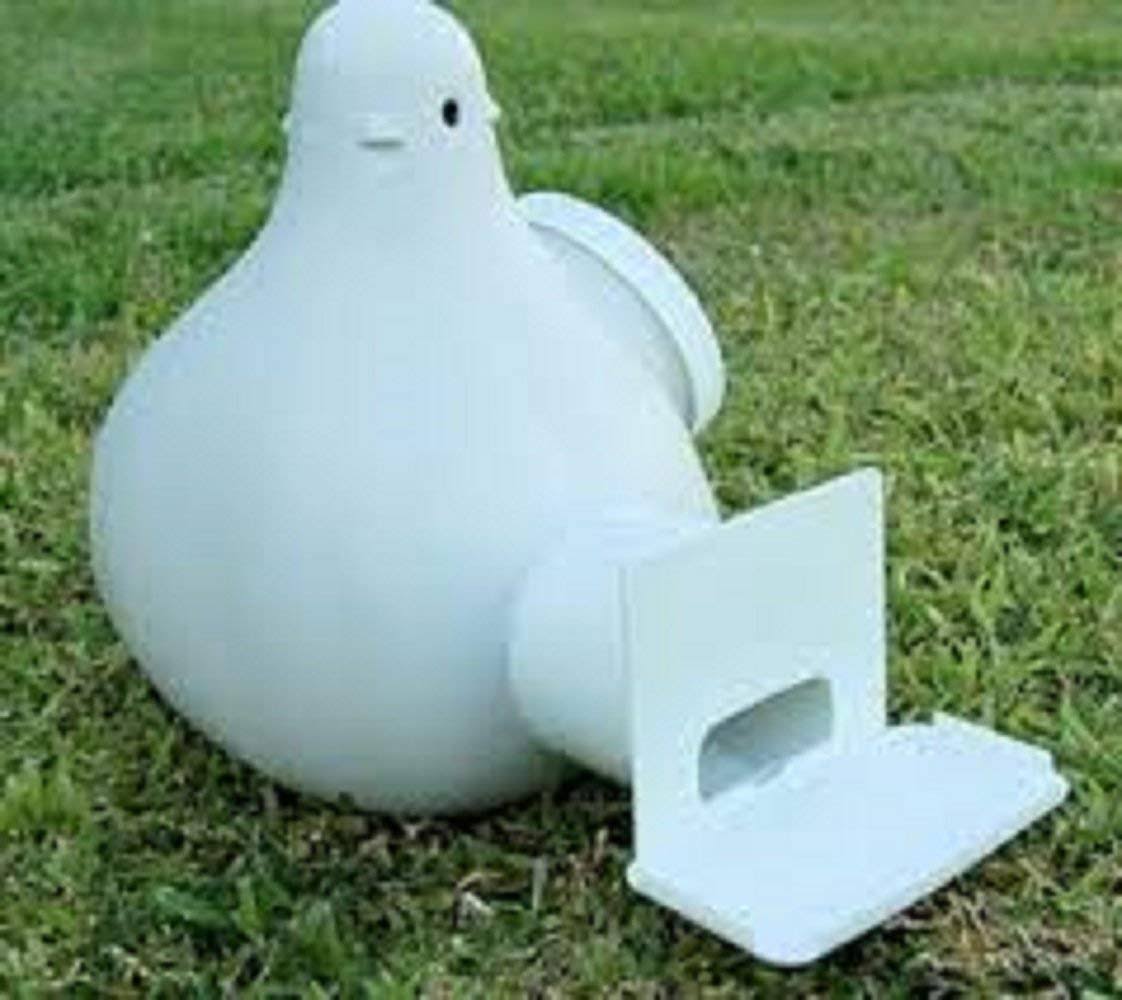 Ravenox Bird Houses for Outside | Flying Martins Purple Martin Vertical Gourd - Handmade in USA w/Conley II Hole Entrance Gourd