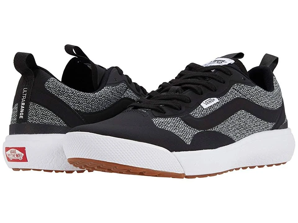 Vans Heather Knit Ultrarange Exo (Black/True White) 9.5