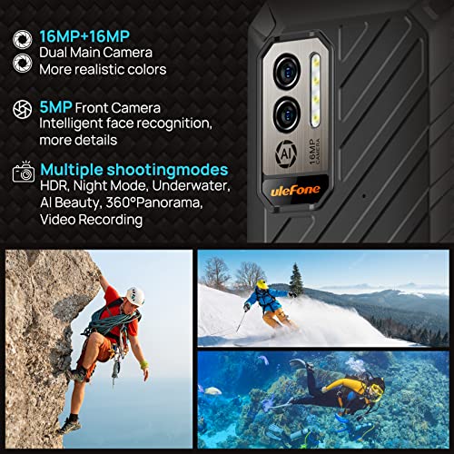 Ulefone Rugged Smartphone Android 13, Armor X11 8150mAh 8GB+32GB/256GB SD Mobile Phones