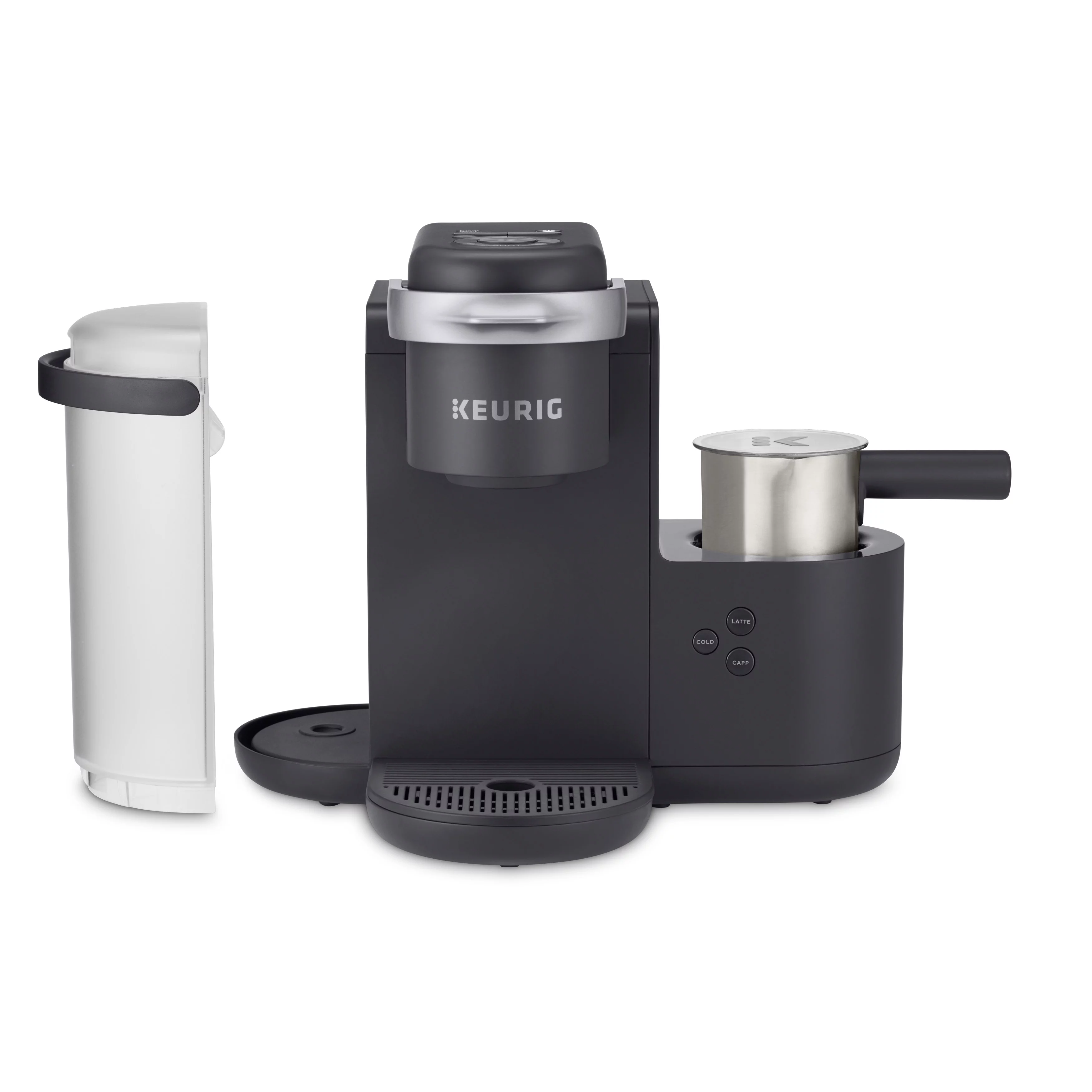 Keurig K-Cafe Single Serve K-Cup Coffee Maker, Latte Maker and Cappuccino Maker, Dark Charcoal