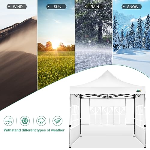 COBIZI 13x26 Pop Up Tent 13x26 Canopy with Sidewalls Heavy Duty Canopy Party Tent for Parties