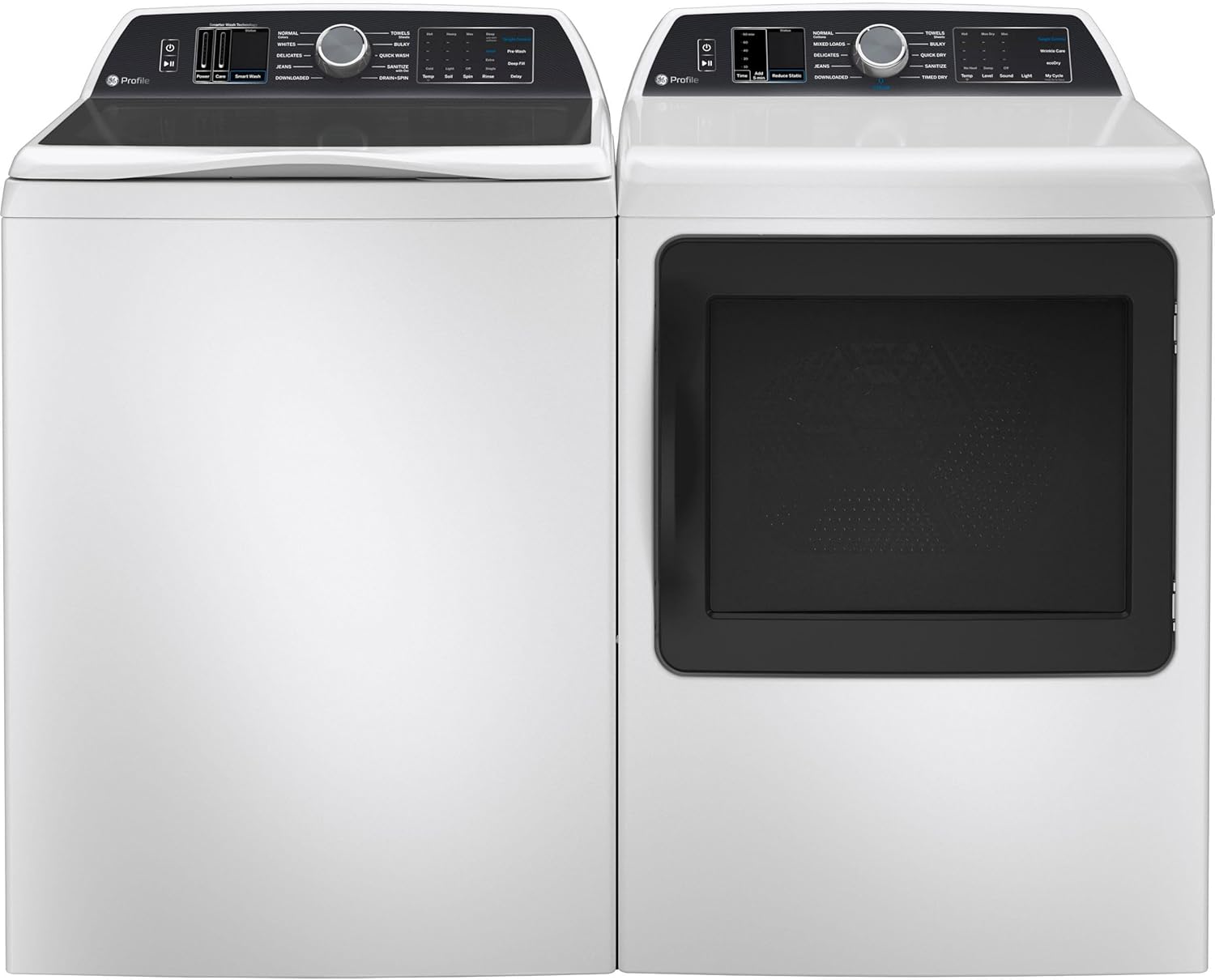 GE Profile PTD70EBSTWS 7.4 Cu. Ft. White Smart Front Load Electric Dryer