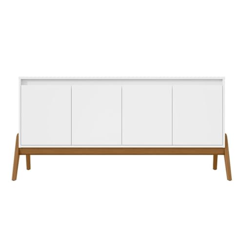 Manhattan Comfort Gales Mid-Century Modern Sideboard Buffet Cabinet with Storage for Dining Room