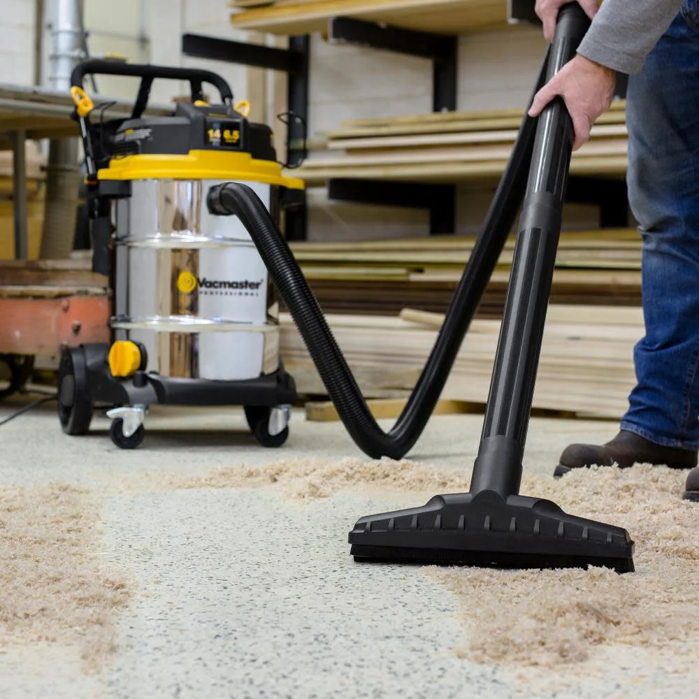 Vacmaster VJE1412SW 0201 14 Gallon 6.5 HP Professional Wet/Dry Vacuum, Beast Series