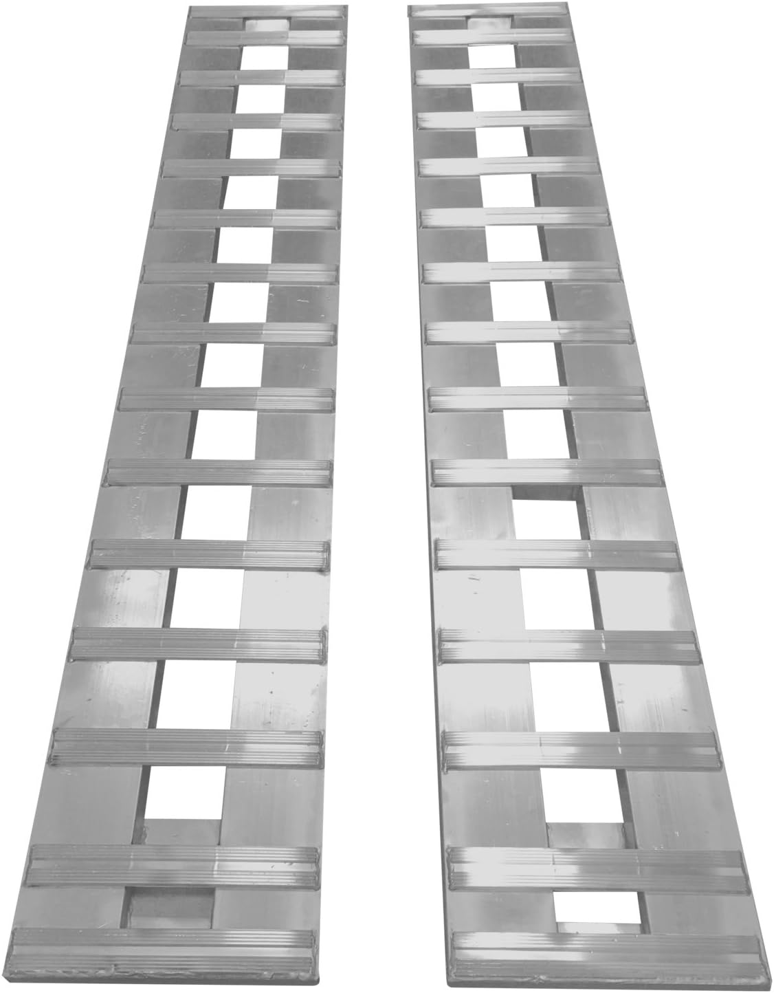 GEN-Y Hitch Aluminum Trailer Ramps ATV car Truck ramps 1- Set Two ramps = 6000lb Capacity 14" Wide 72" Long
