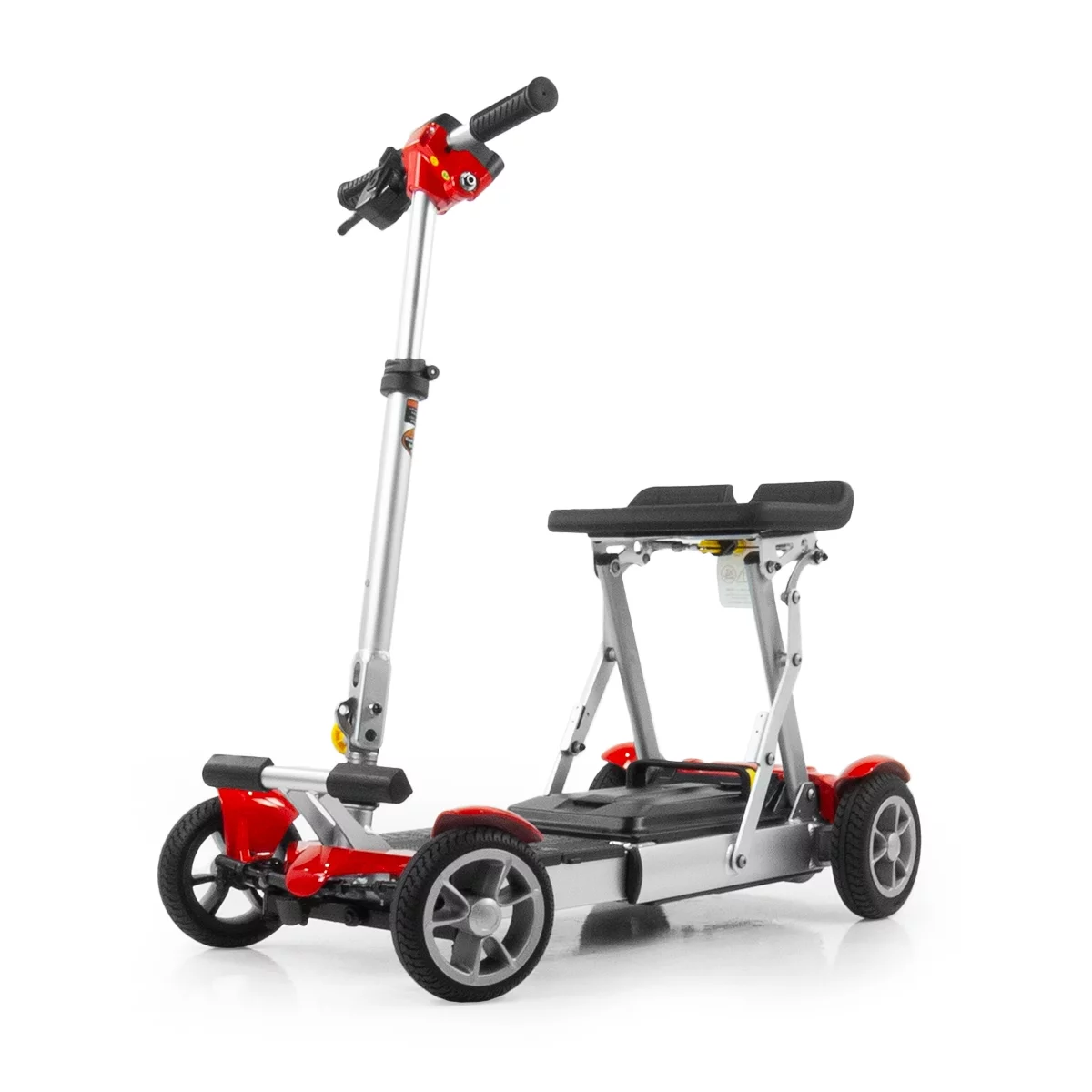 EV Rider Gypsy Ultralight  Collapsible 4 Wheels Mobility Scooter - Red