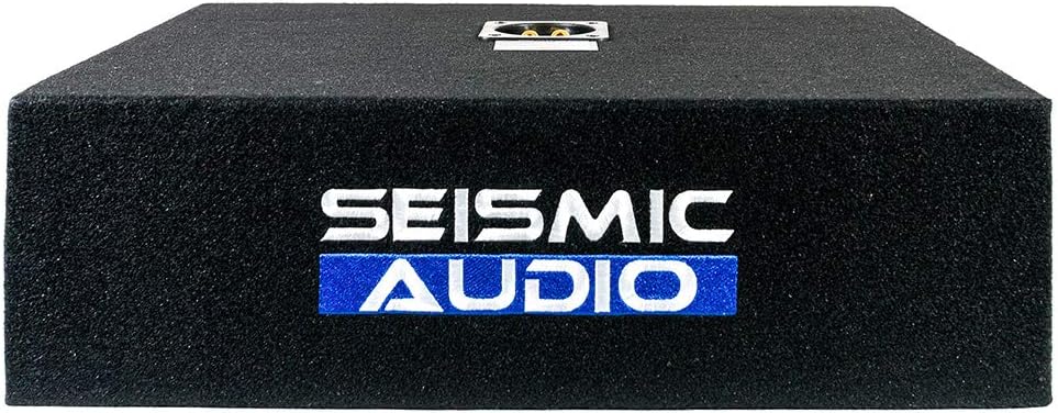 Seismic Audio - SA-SCE08-8 Inch 400 Watt Slim Shallow Mount Car Truck Audio Subwoofer Enclosure