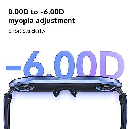 Rokid Max AR Glasses and HDMI, Augmented Reality Glasses Wearable Headsets Smart Glasses for Video Display