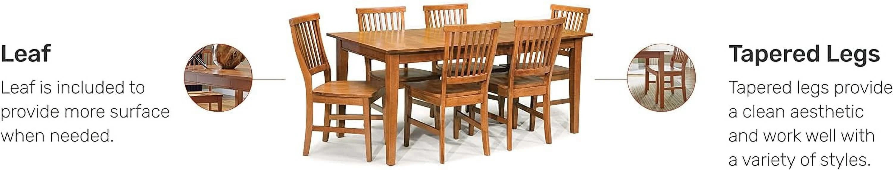 Arts And Crafts Cottage Oak Rectangular Dining Table By