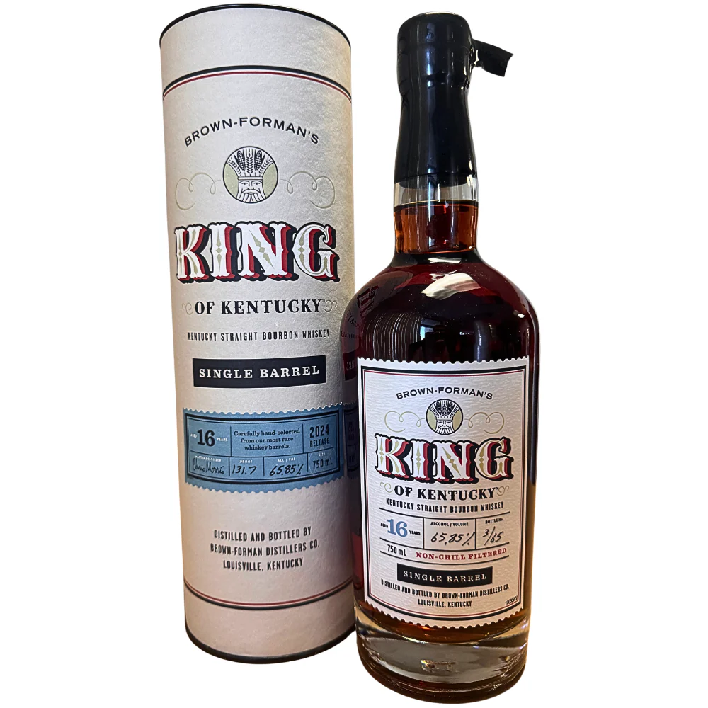 King Of Kentucky 16 Year Bourbon 2024 Release 131.7 Proof - Nestor Liquor