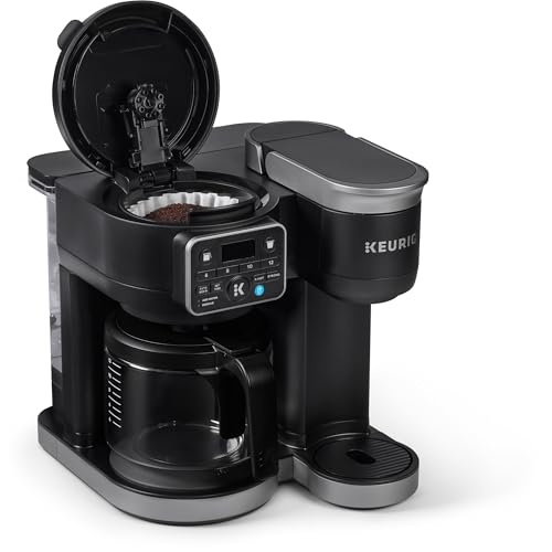 K-Duo Hot & Iced Single Serve & Carafe Coffee Maker, MultiStream Technology, 72oz Reservoir (Gen 2)