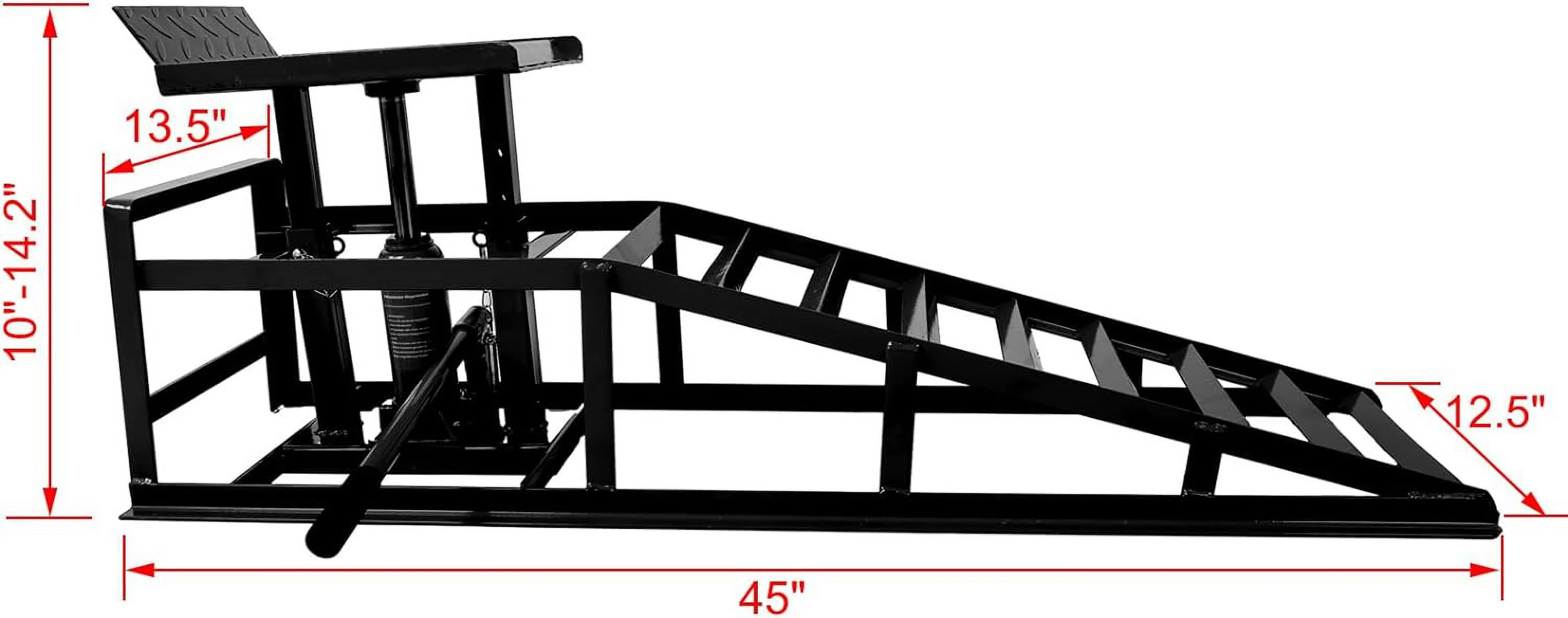 Tabaray Car Ramps Lifts 10000Lbs 5T Capacity Garage Vehicle Lift Ramps Auto Car Truck Service Ramps Lifts Automotive Hydraulic Lift Repair Frame Lift