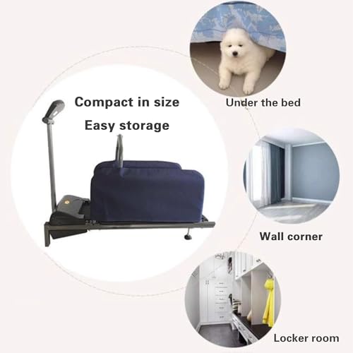 Electric Dog Treadmill for All Breeds - Quiet Motor, Adjustable Speed, LCD Display - Indoor Pet Fitness Machine for Small, Medium & Large Dogs & Cats