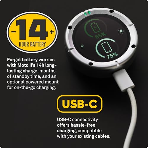 Beeline Moto II - Next Gen Motorcycle GPS Tracker | Compact Design, Waterproof Build