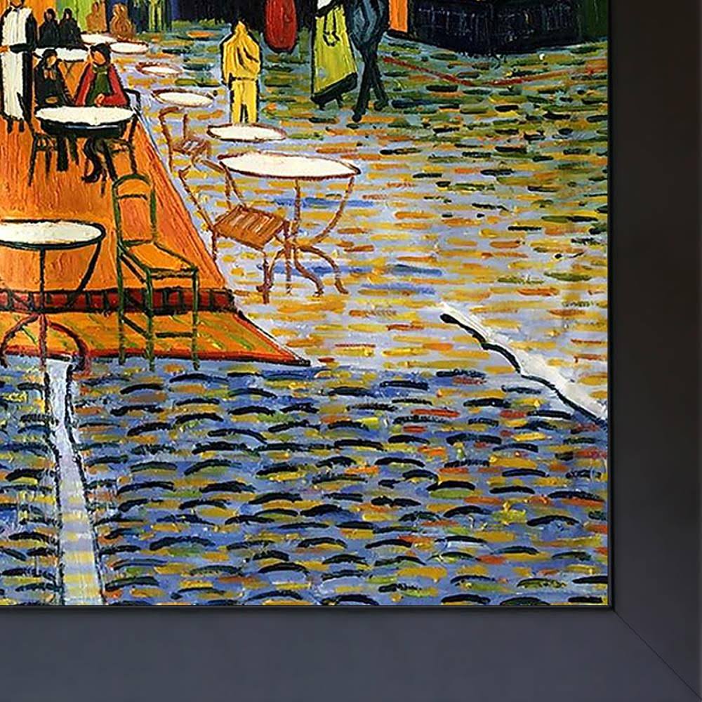 Vincent Van Gogh &Cafe Terrace at Night& Canvas Art