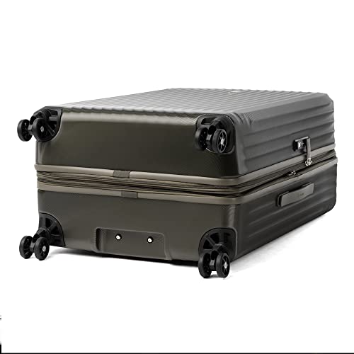 Travelpro Maxlite Air Hardside Expandable Carry on Luggage, 8 Spinner Wheels, Lightweight Hard Shell Polycarbonate Suitcase, Shadow Grey