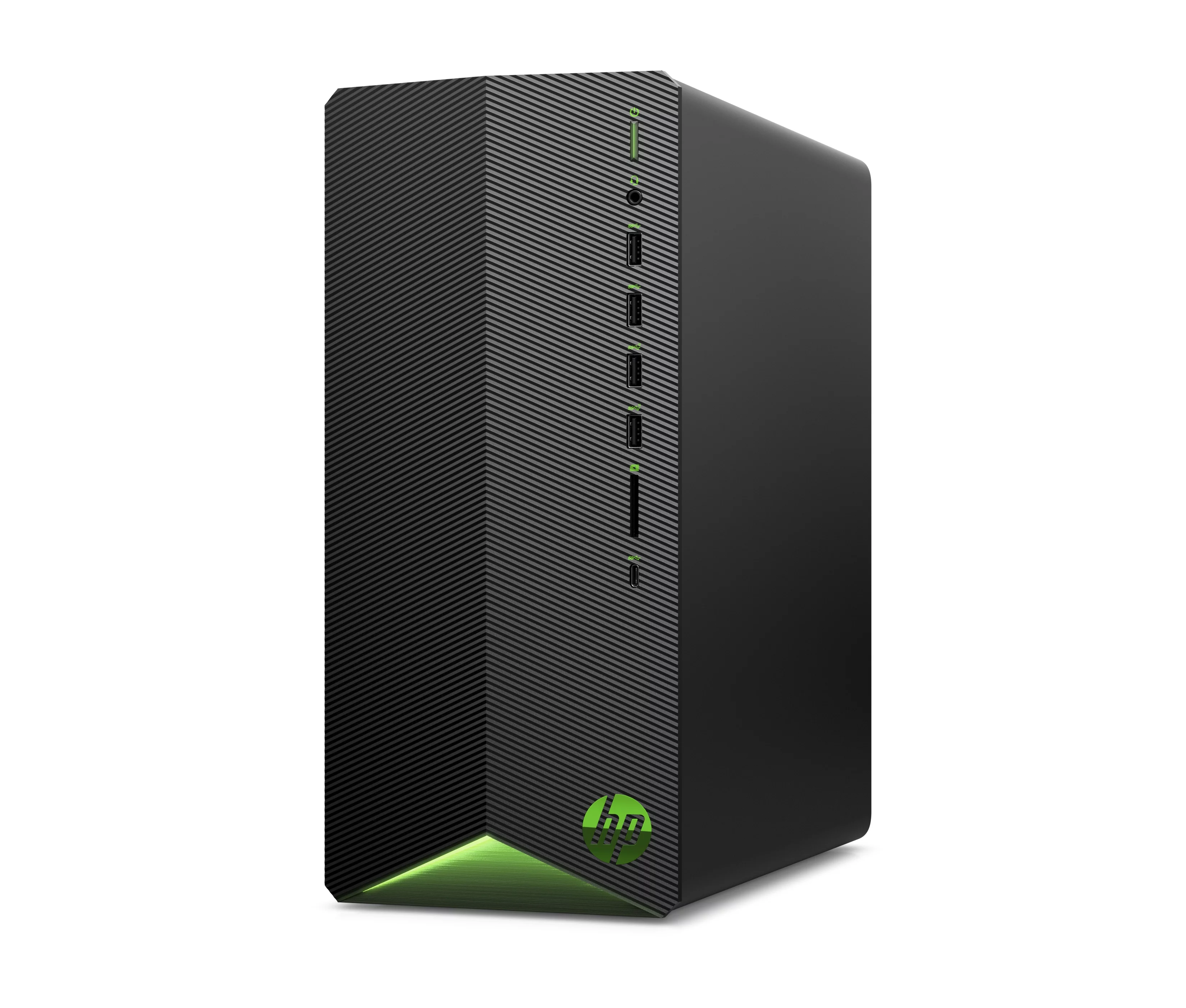HP Pavilion Gaming Desktop Tower, Intel Core i5-10400F, Nvidia GeForce RTX 3060, 8GB RAM, 256GB SSD, Windows 11 Home, Black, TG01-1183w