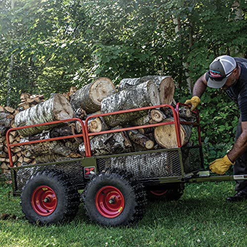 YUTRAX® HC1750 Trailer, Heavy-Duty Trailer, 1750 lb. Load Capacity, Heavy-Duty Steel Construction, Haul 28 Cub Feet, Minimal Assembly