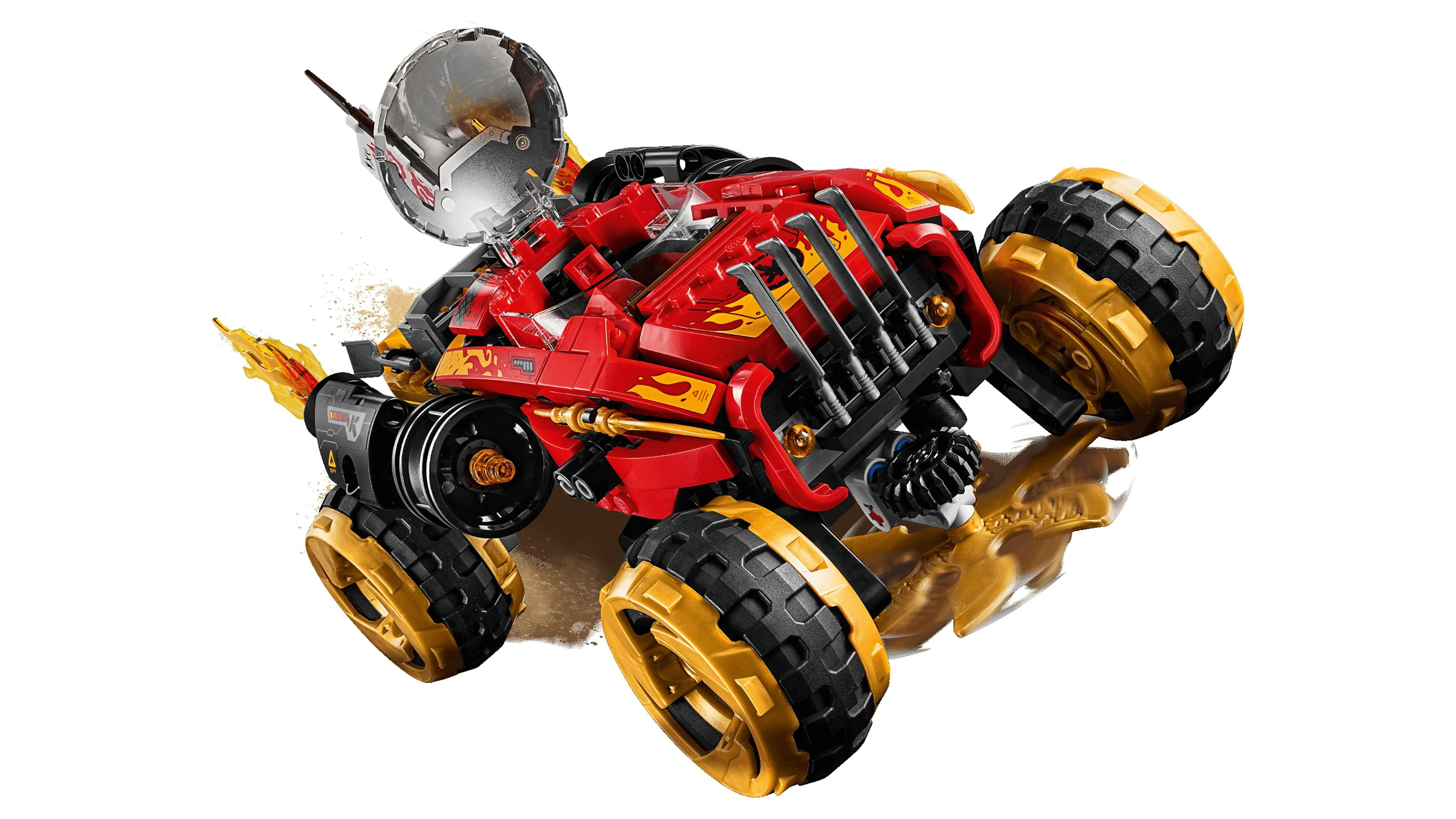 LEGO Ninjago Katana 4x4 70675 Ninja Toy Truck Building Kit (450 Pieces)
