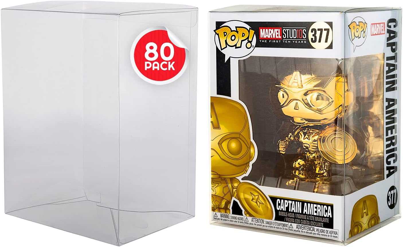 Display Case Protector for 4 Inch Funko Pop (Pack of 80)