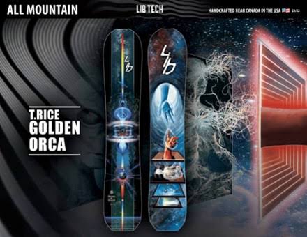 Lib Tech Golden Orca Snowboard 2022
