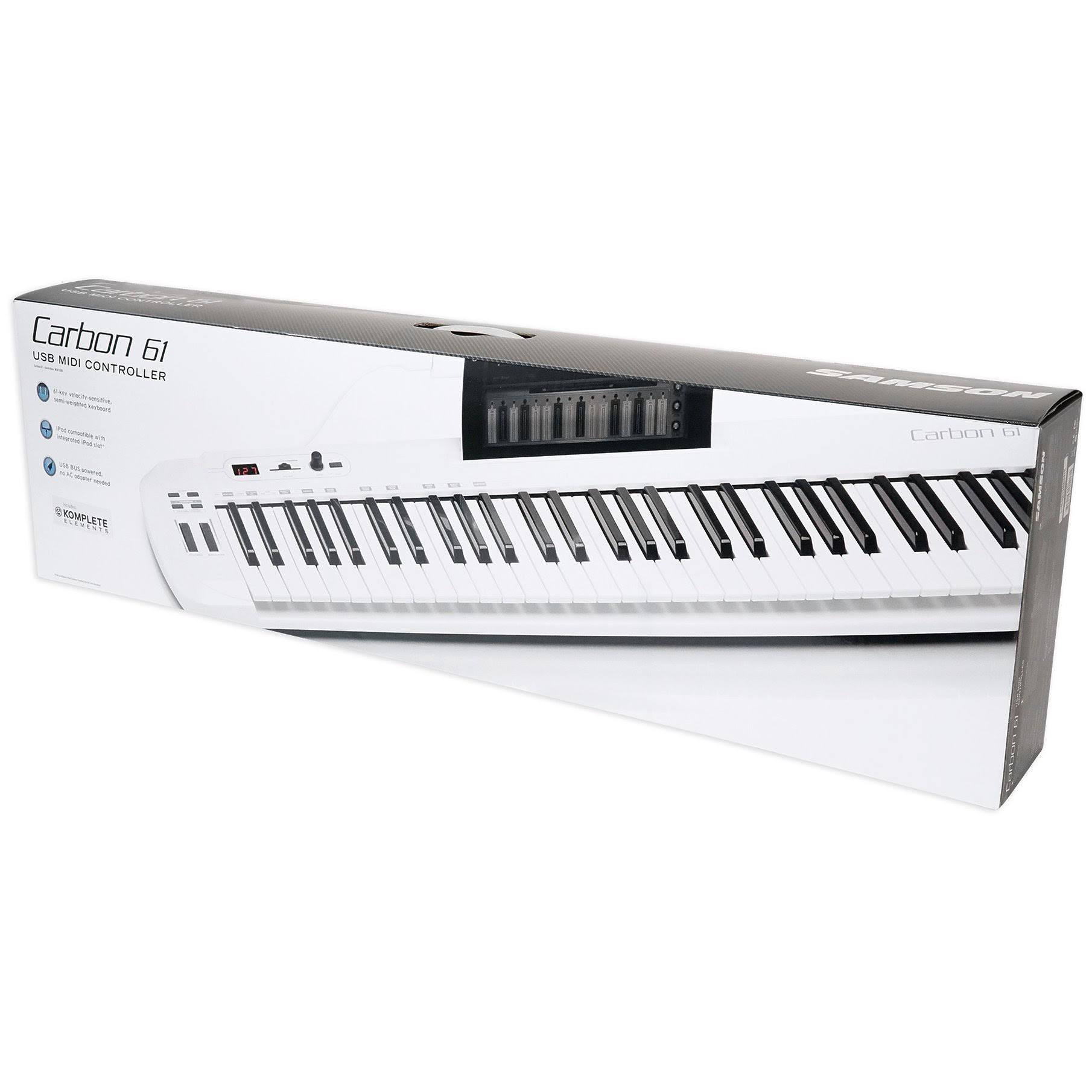 Samson Carbon USB MIDI Controller, 61-Key